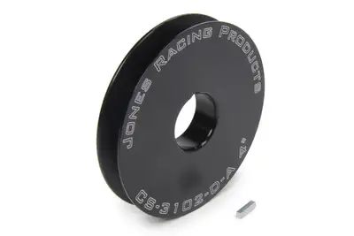 Jones Racing Products Pulley Crankshaft V-Belt 4in 1.125in ID