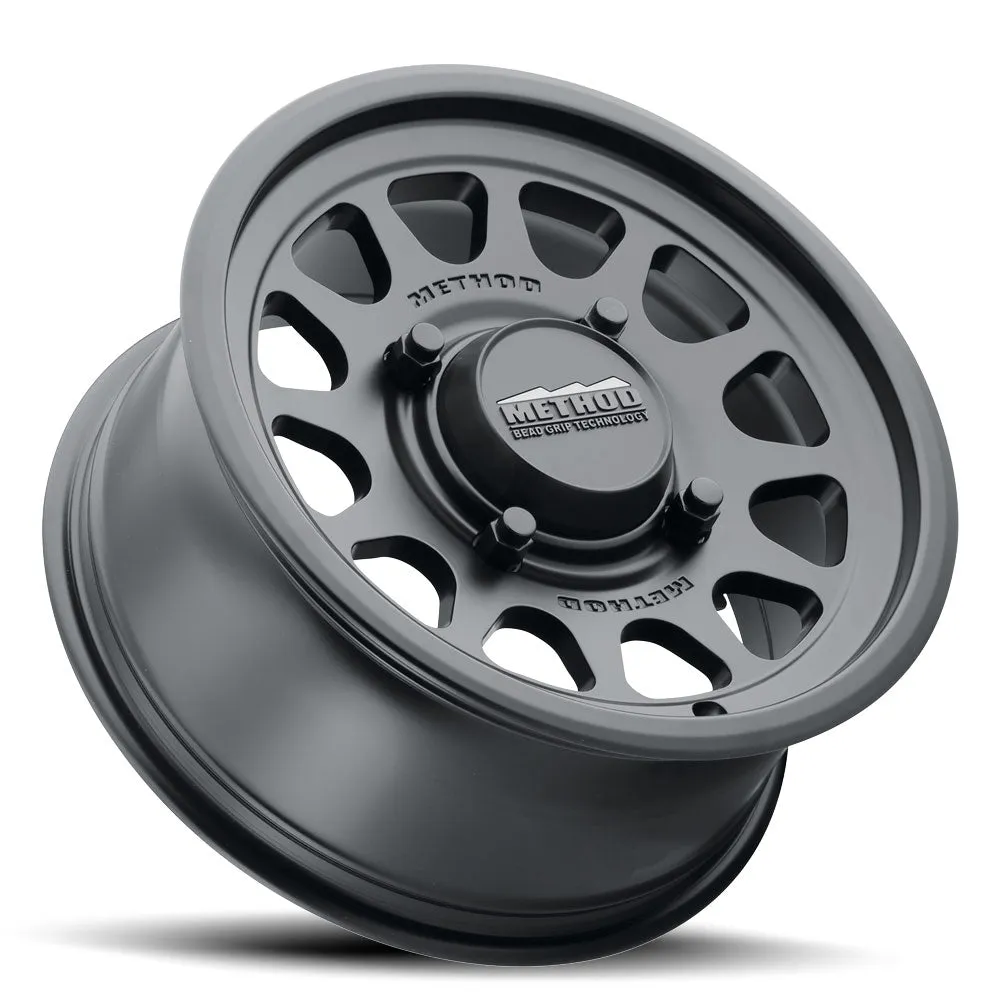 MR414 Bead Grip 15x7 5 2 38mm Offset 6x5.5 78.3mm Centerbore Matte Black product image