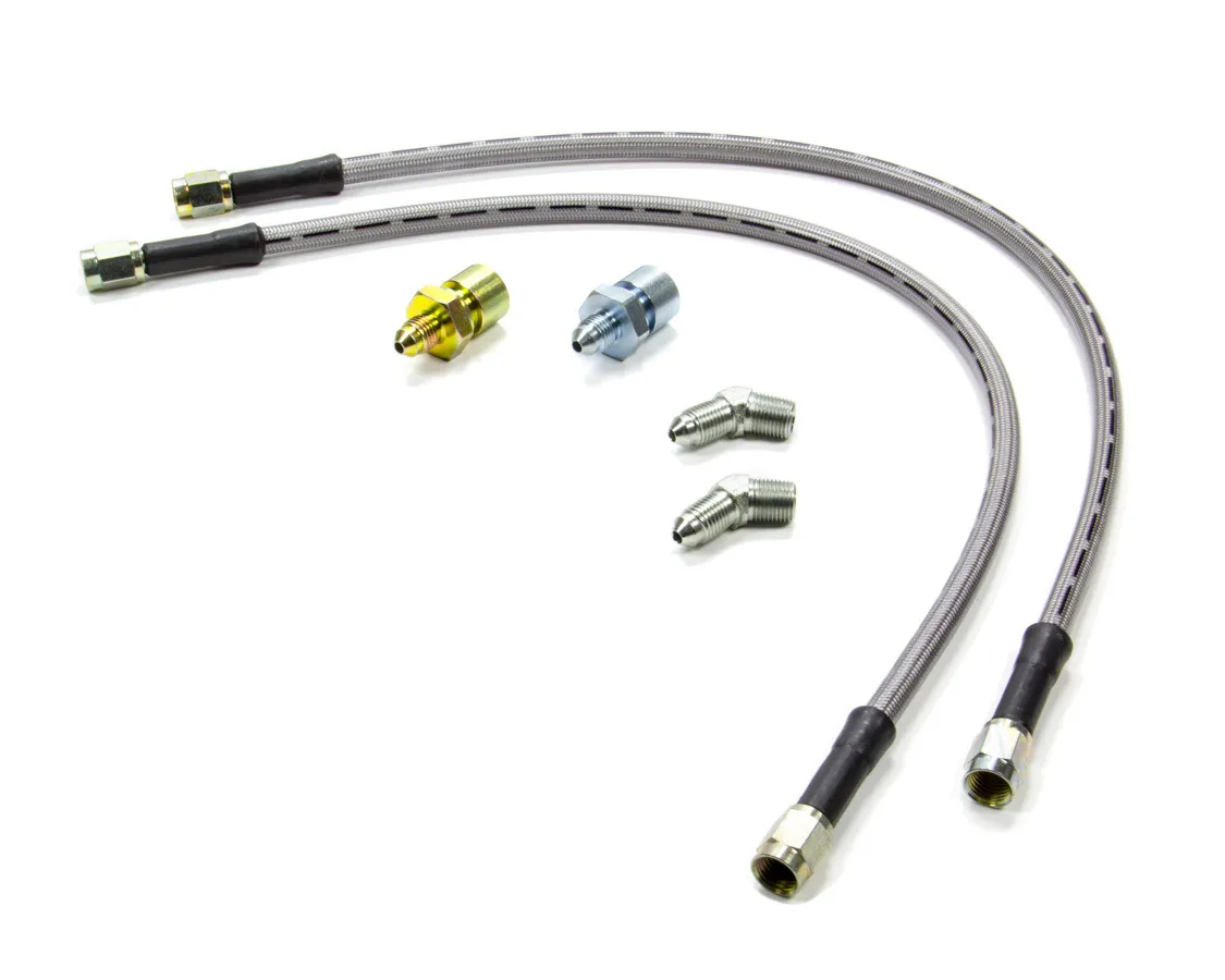 Wilwood Brakes Wilwood Flexline Kit 94-03 Mustang w SL6 Front Caliper