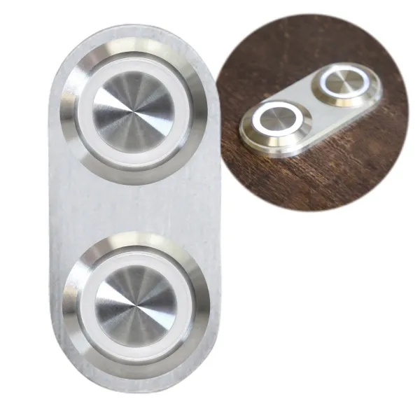 Autoloc Daytona Billet Switch White LED