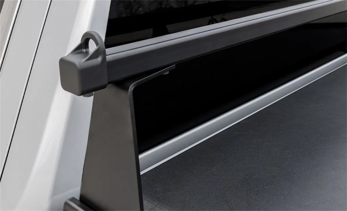 ACCESS ADARAC™ Aluminum M-Series Truck Bed Rack System; Silver Finish; Bolt On; Single Rail;