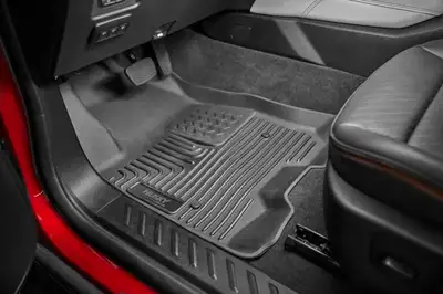 Husky Liners 0717 Caliber/Compass/Patriot Front Floor Liners Black
