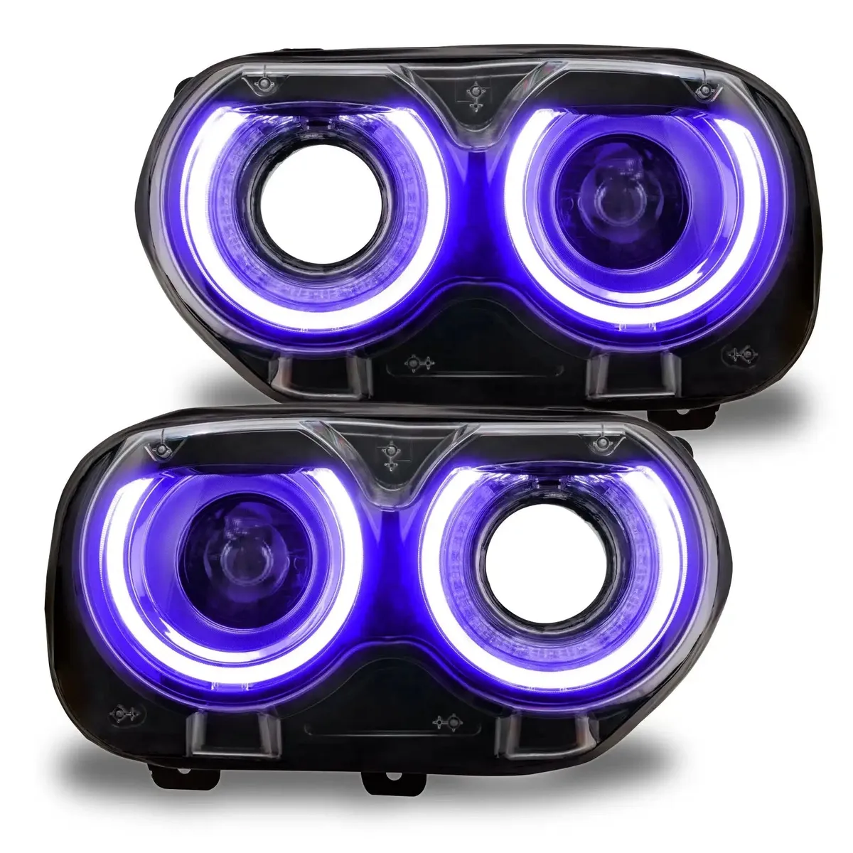 Oracle Lighting 2015-2023 Dodge Challenger Colorshift Rgb+w Headlight DRL Upgrade Kit product image