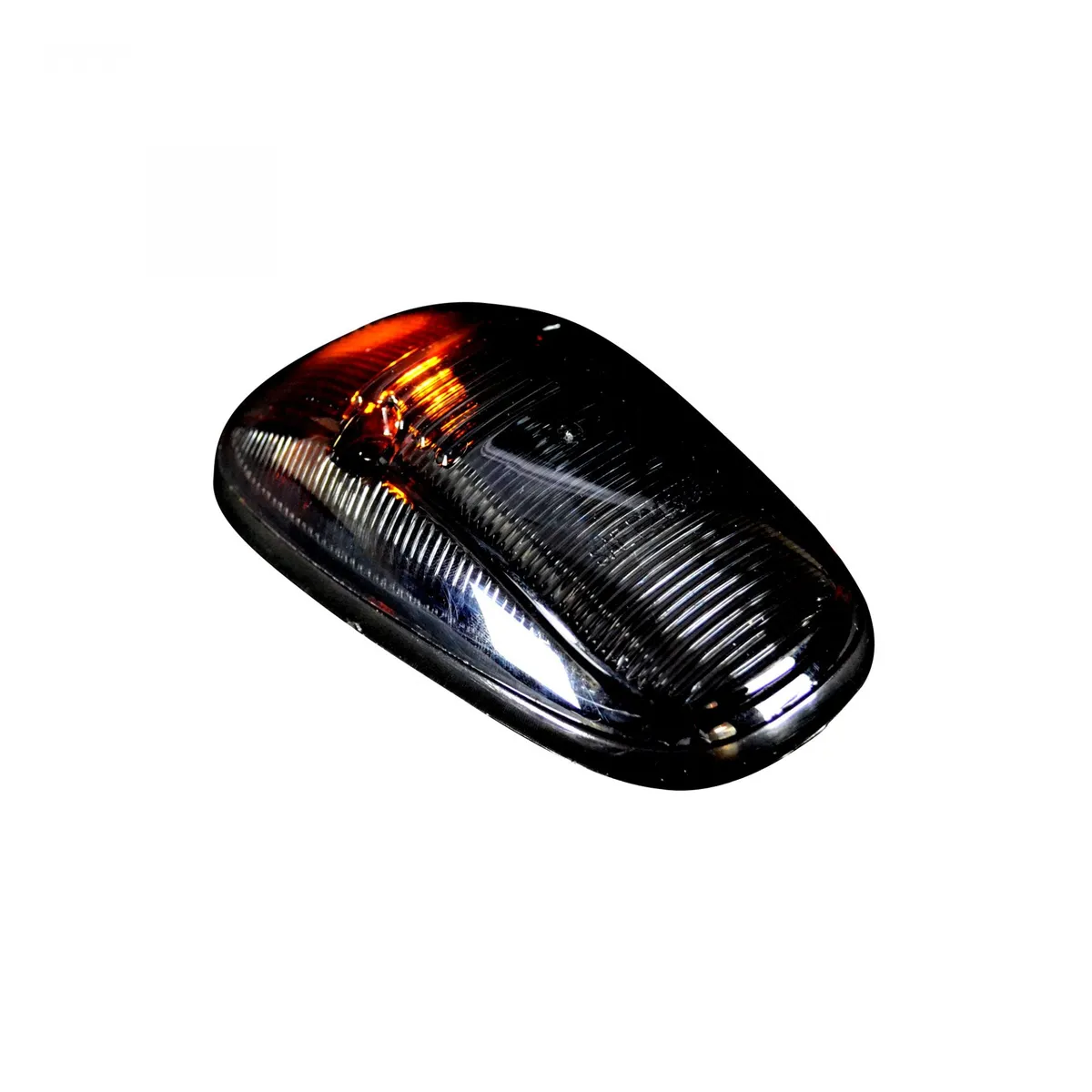 9902 RAM Cab Roof Lights Smoke Lens Black Base Amber LED Bulbs W/Out Wiring (5pc) product image