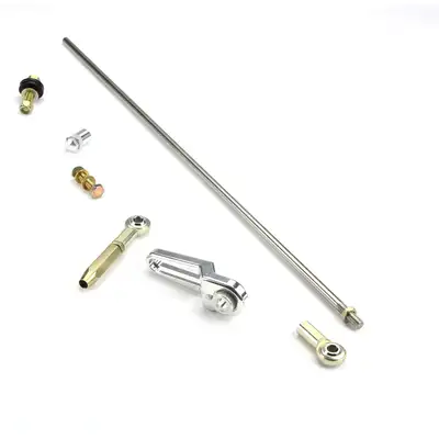 Lokar Adjustable Column Shift Linkage Kit; Fits w/GM 6L80; L-26 in.;