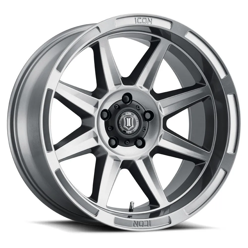 ICON Alloys Bandit, Gloss Black, 20 x 10 / 6 x 135, -24mm Offset, 4.5" BS product image