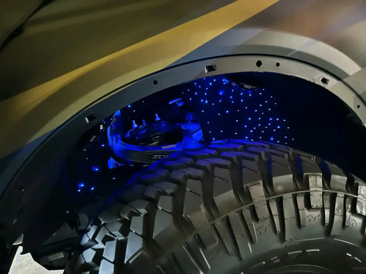 Oracle Lighting Fiber Optic Wheel Liner Colorshift® Rgb+w Kit - 40w Led/ 600 Fibers product image