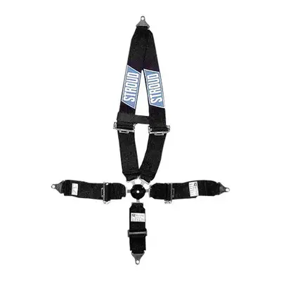 Stroud Safety Racing Harness Kam Lock Black V-Style