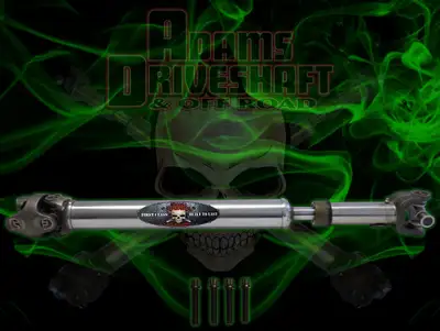 Adams Driveshaft Off Road Adams Driveshaft Rear Extreme Duty Solid 1310 CV Rear Driveshaft - XJ 1987-01