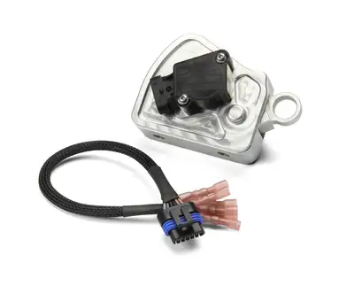 Lokar Drive-By-Wire Throttle Control Pedal Assembly; Bright Finish; Incl. Pedal Wiring Harness; Fits w/OEM Pedals; Billet Aluminum;