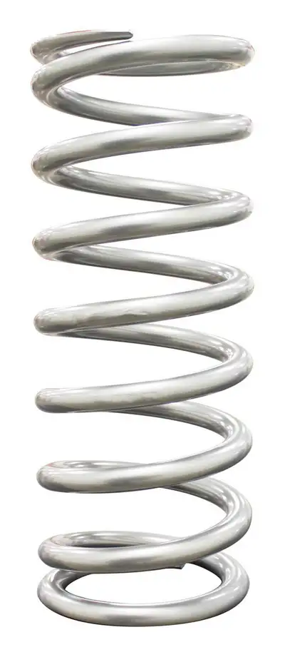 QA1 QA1 12HT130 Spring, Cr-Si High Travel 2-1/2 Id 12 X 130 Lbs/In. Silver Pwdr Coat