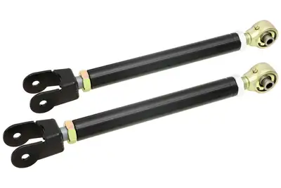 Rock Jock Johnny Joint Billet Aluminum Control Arms 07-18 Wrangler JK Front Upper Adjustable Pair RockJock 4x4