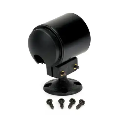 AutoMeter Autometer 48009 Gauge Mount, Roll Pod, Pedestal, Fits 2 1/16 Gauge, Black