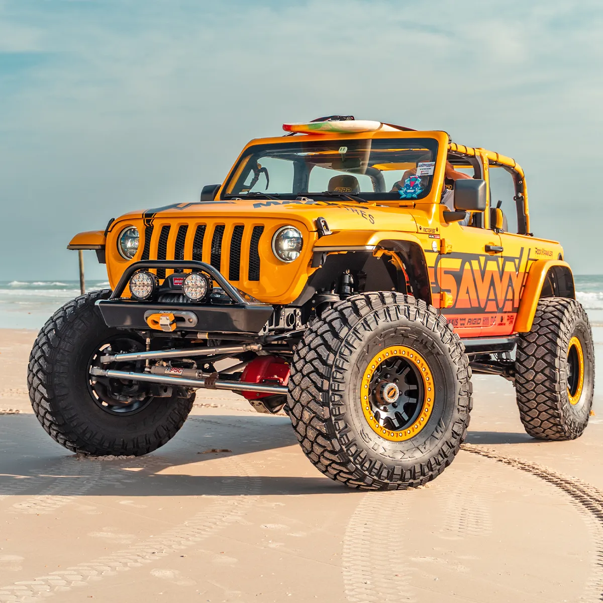 18c Wrangler Legacy Front Bumper With Hoop Raw product image