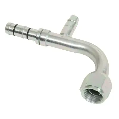 Vintage Air EZ Clip #10 90 Degree Fitting W/134a Port