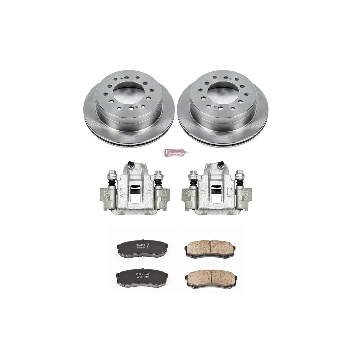 Z17 Direct Replacement Kit: Rotors; Ceramic Pads; Calipers product image