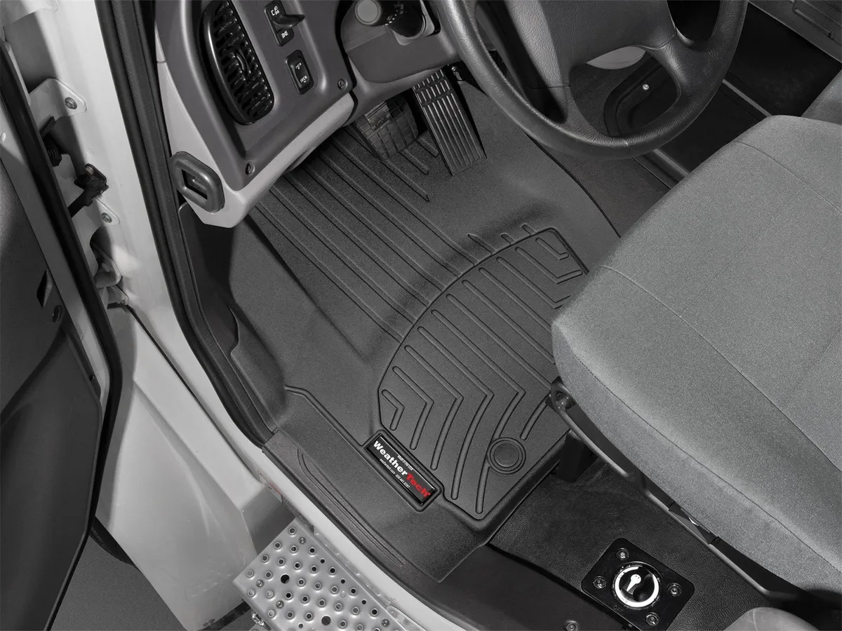 2004 - 2015 Freightliner M2 Black Front FloorLiner for Vinyl Floors product image
