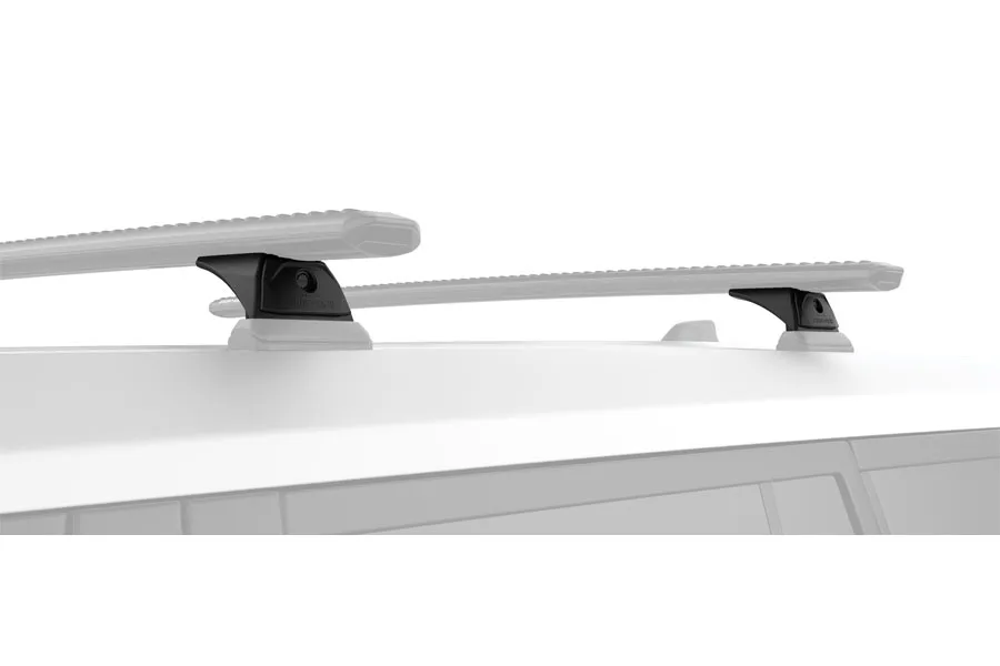 Rhino-Rack USA Rhino Rack Sportz RX300L Black 2 Bar Backbone Roof Rack - JK 4DR