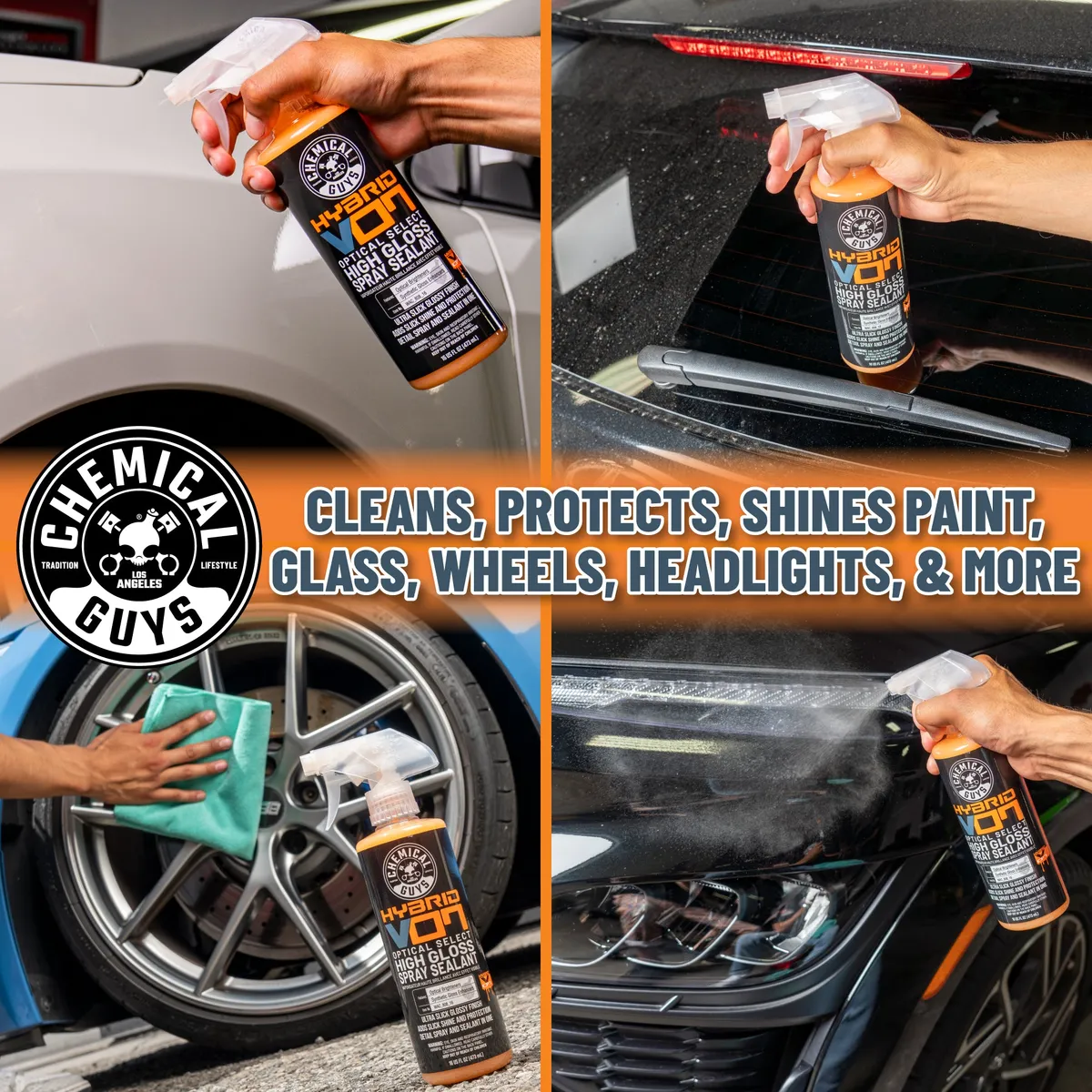 Chemical Guys Hybrid V7 Optical Select High-Gloss Spray Sealant and Quick Detailer - 1 Gal product image
