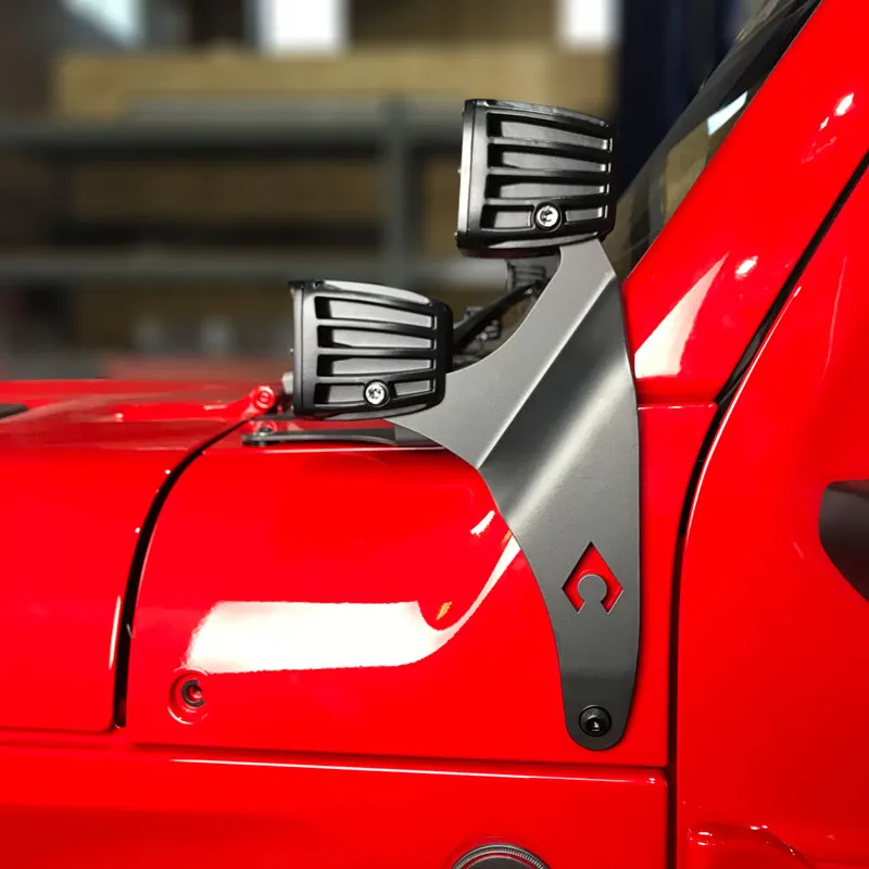 Artec industries A-pillar Dual LED Cube Light Mount - JL/JT product image