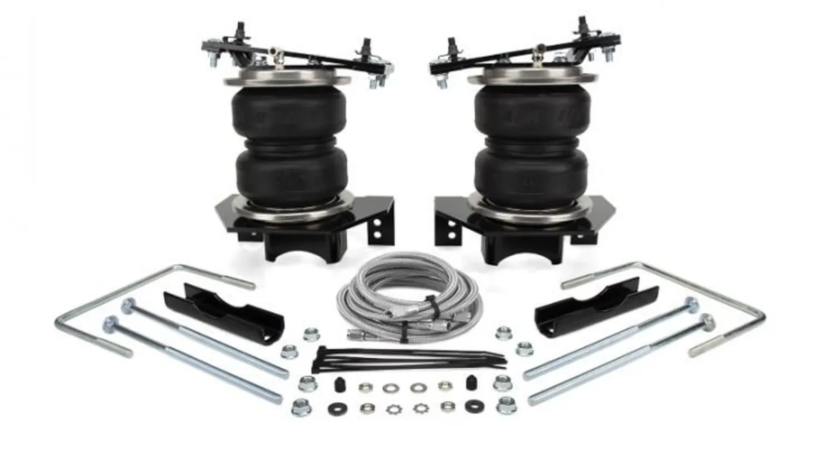 Air Lift Company 2022 Ford F250/F350 Super Duty Srw Only Loadlifter 5000 Ultimate Plus With Stainless Steel Air Lines