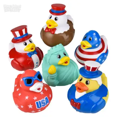 No Brand 2\" Patriotic Ducky Assortment