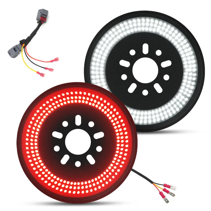 Full-Surface LED Jeep Spare Tire Light with Brake & Reverse Function for Wrangler JK product image