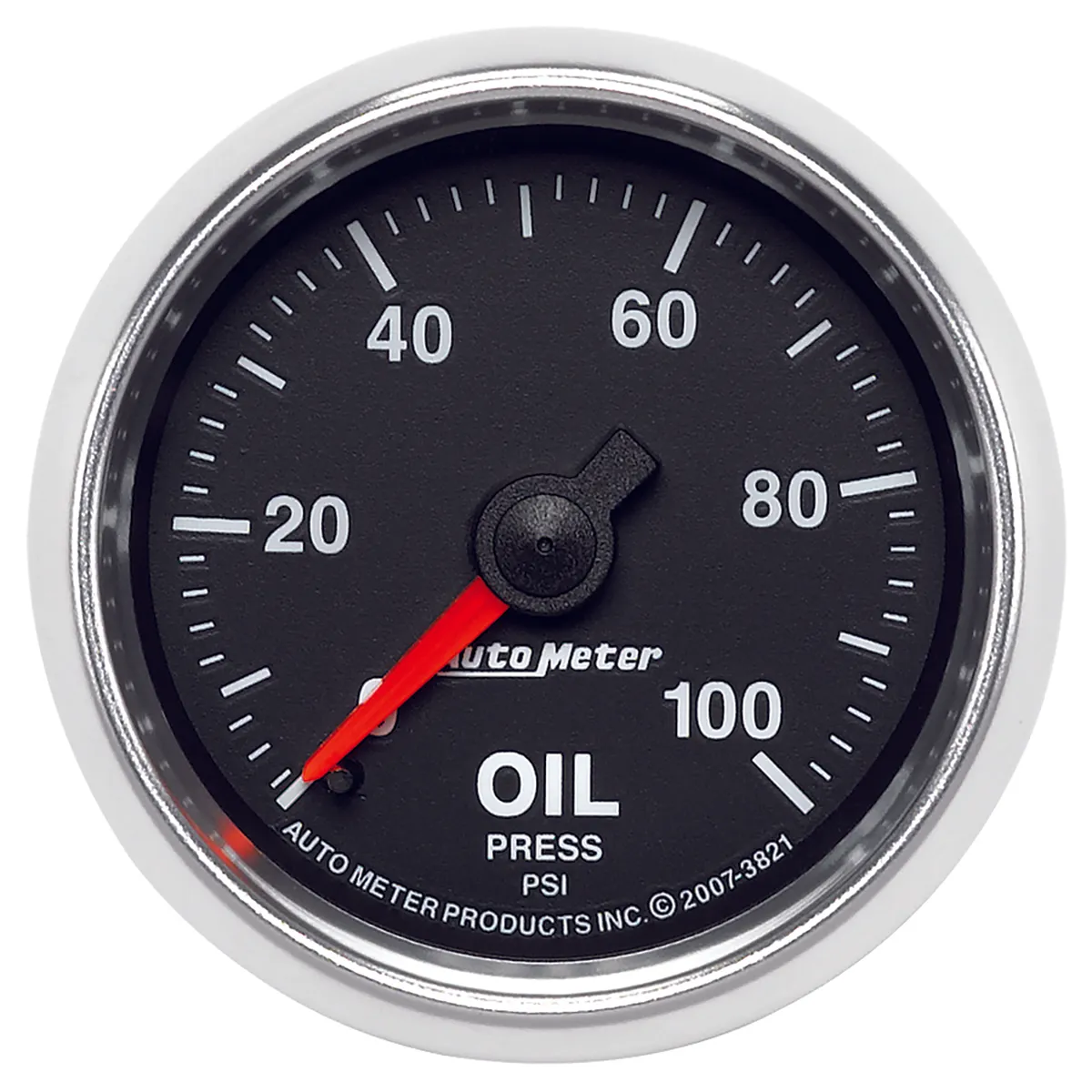 Gauge, Oil Pressure, 2 1/16", 100psi, Mechanical, GS product image