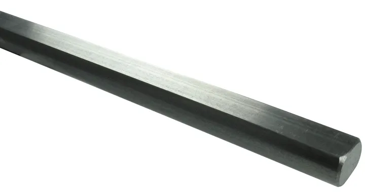 Borgeson Borgeson - Steering Shaft - P/N: 409418 - Steel Double-D steering shaft. 3/4 in. Double-D full length of shaft, 18 in. long.