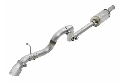 aFe Power aFe POWER MACH Force-Xp 2.5in Axle-Back Hi-Tuck Exhaust w/ Polished Tip - JL 3.6L