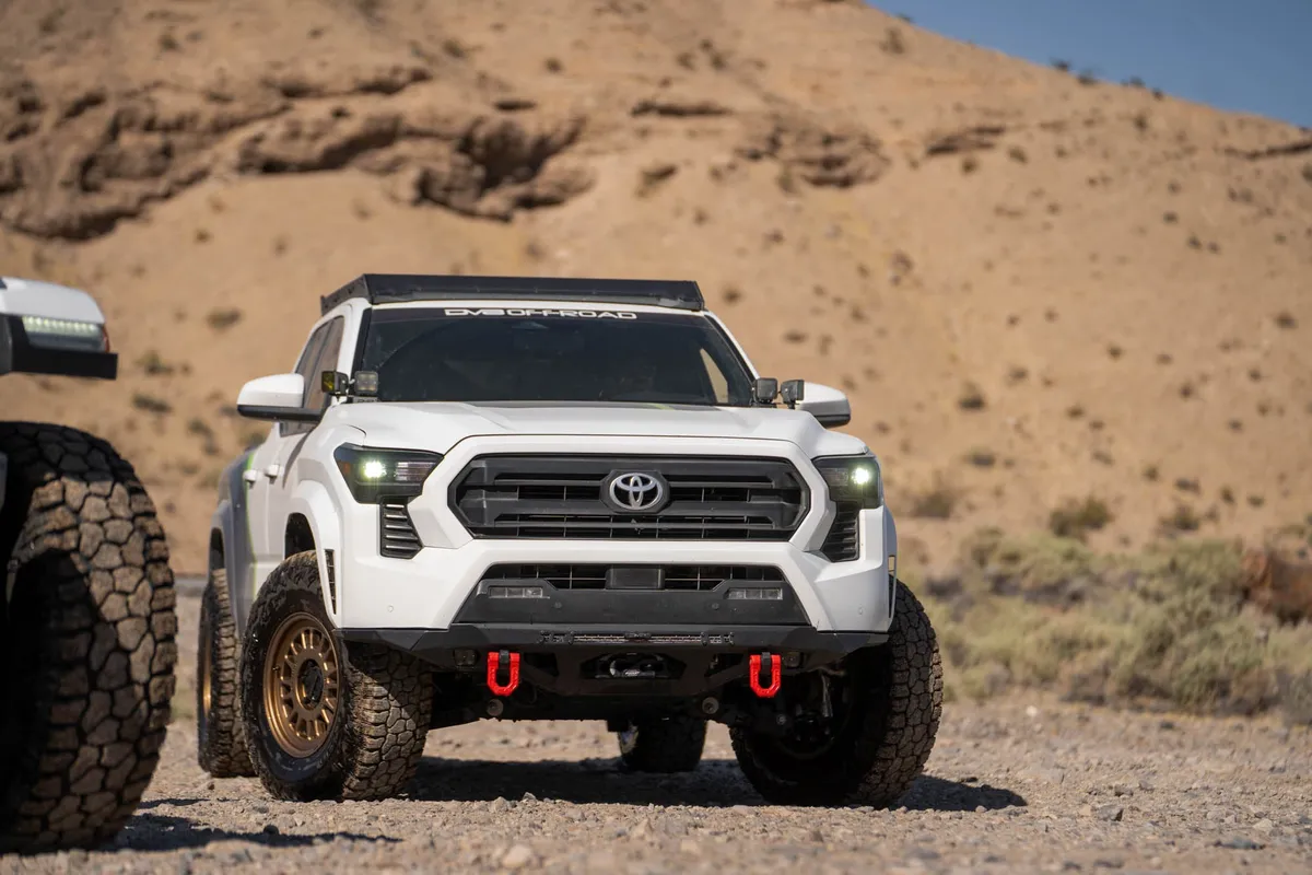 DV8 Offroad 2024-2025 Toyota Tacoma Double Cab Roof Rack - RRTT1-04 product image