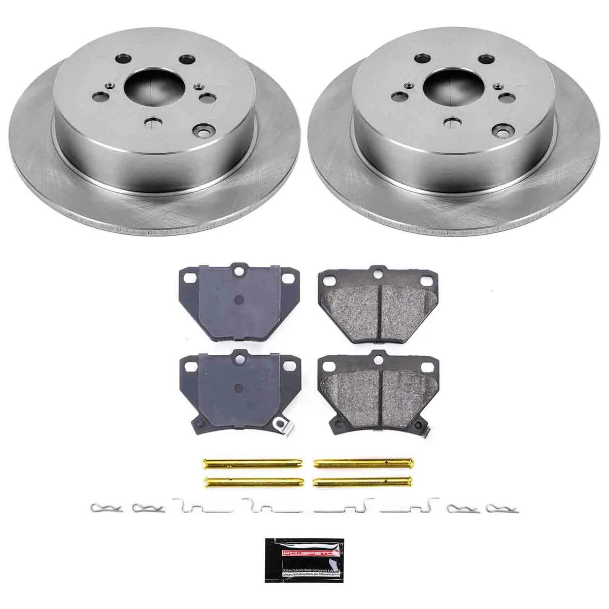 Autospecialty Brake Kit Rear 2003-2008 Pontiac Vibe 2000-2005 Toyota Celica 2005-2006 Toyota Corolla product image
