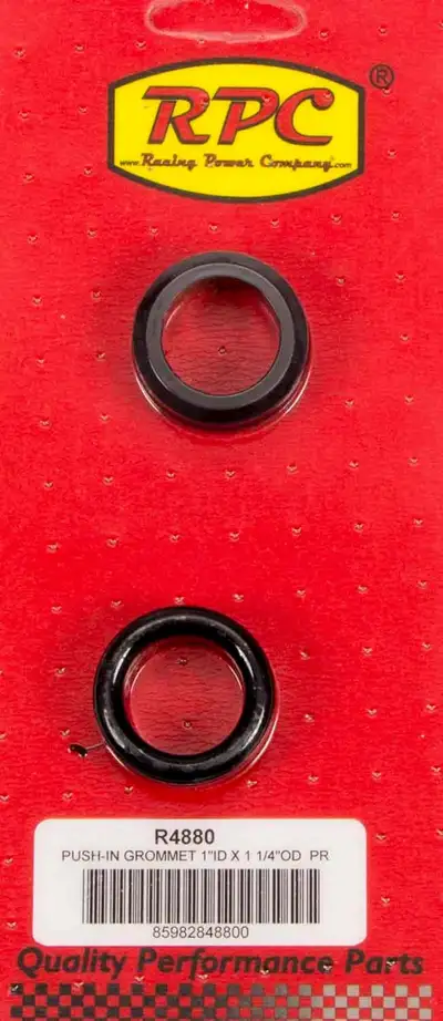 Racing Power Company 1-1/4 OD x 1 ID Steel V/C Breather Grommets 2p