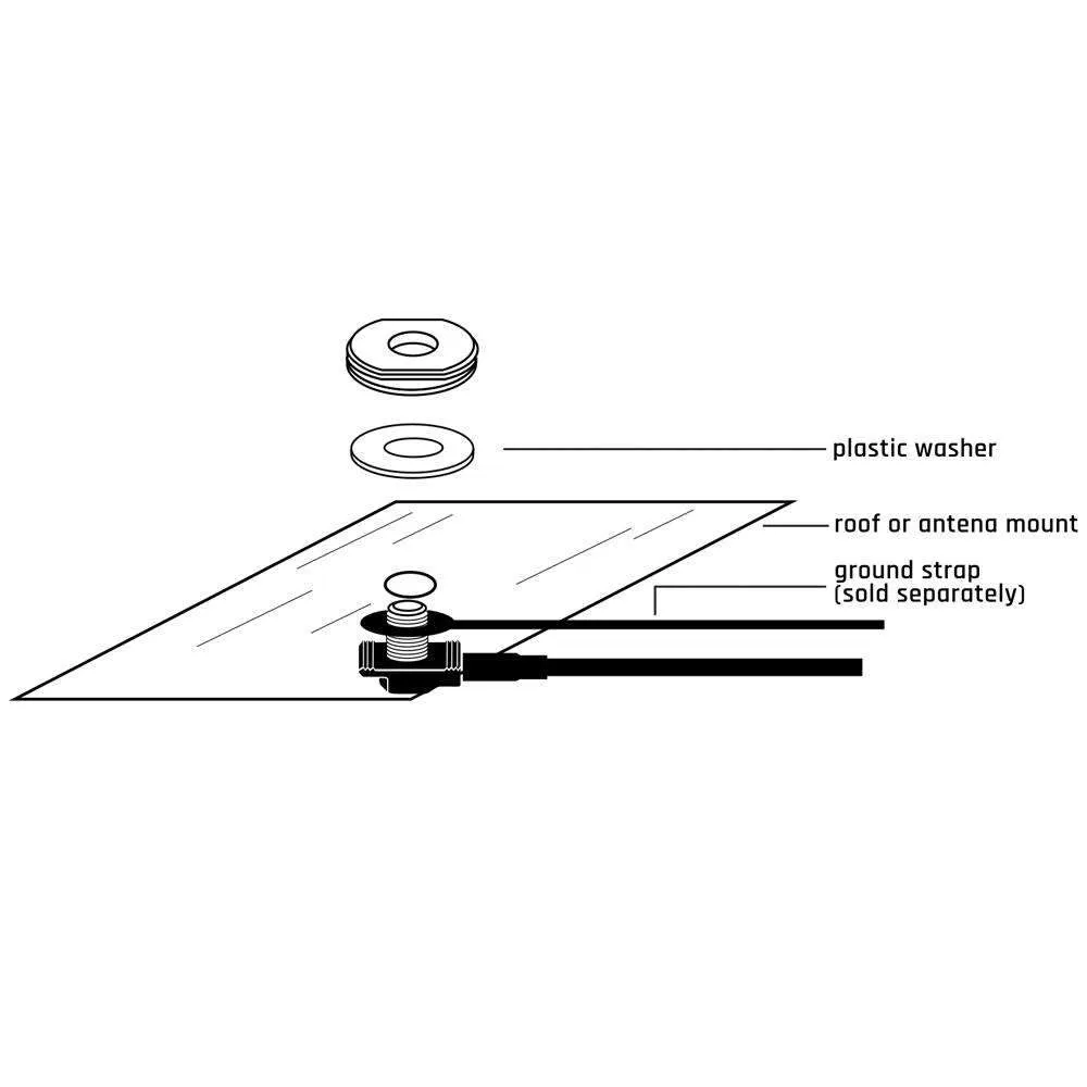 Rugged Radios UNI-MAG Universal NMO or Magnetic Antenna Mount product image