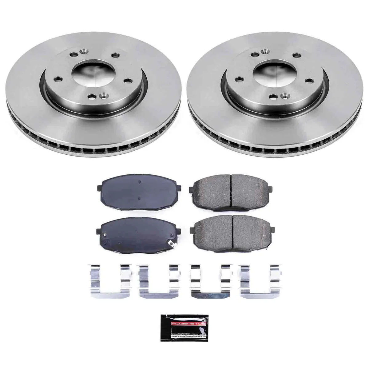 Z17 Direct Replacement Kit: Rotors; Ceramic Pads W/Hardware product image