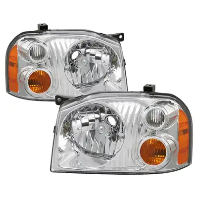 Spyder Auto 0104 Frontier OEM Headlights Chrome