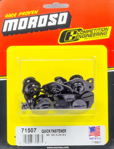 Moroso Quick Fastener s. Eject 5/16 X.550 Alum Blk