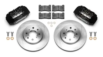Wilwood Brakes 1990 - 2013 Acura, Honda Forged DPHA Front Caliper and Rotor Kit - 140-12996