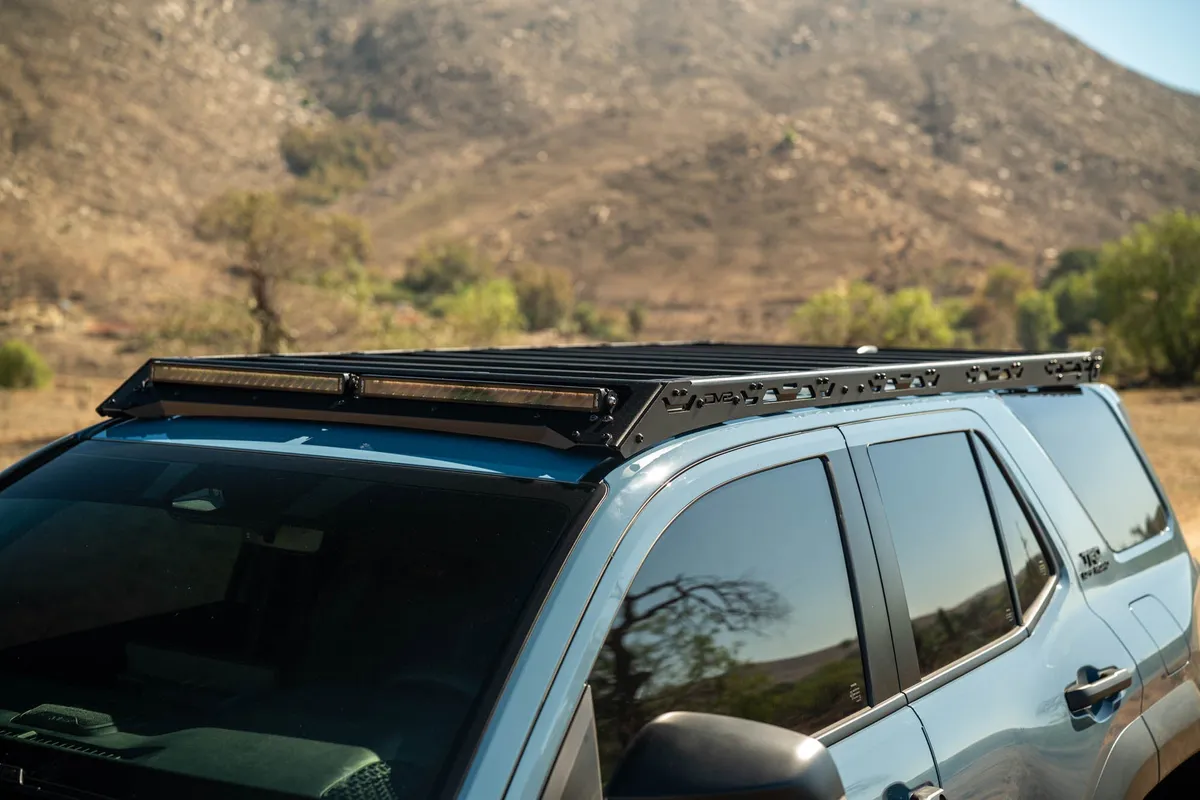 DV8 OFFROAD 2025-2026 4Runner Roof Rack Light Cutout Fairing RRTF3-02L product image