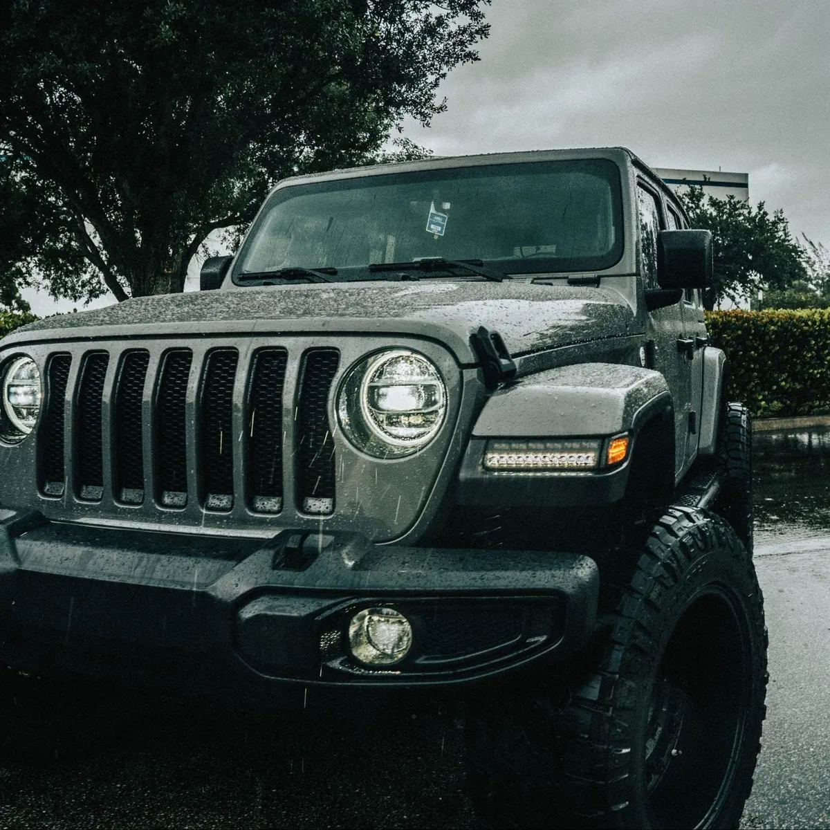 Jeep Wrangler JL 18-25 Ultra Bright White DRL Oled Amber Scanning Switchback Turn Signals Fender Lights (Replaces OEM Halogen) - Multiple Lens product image