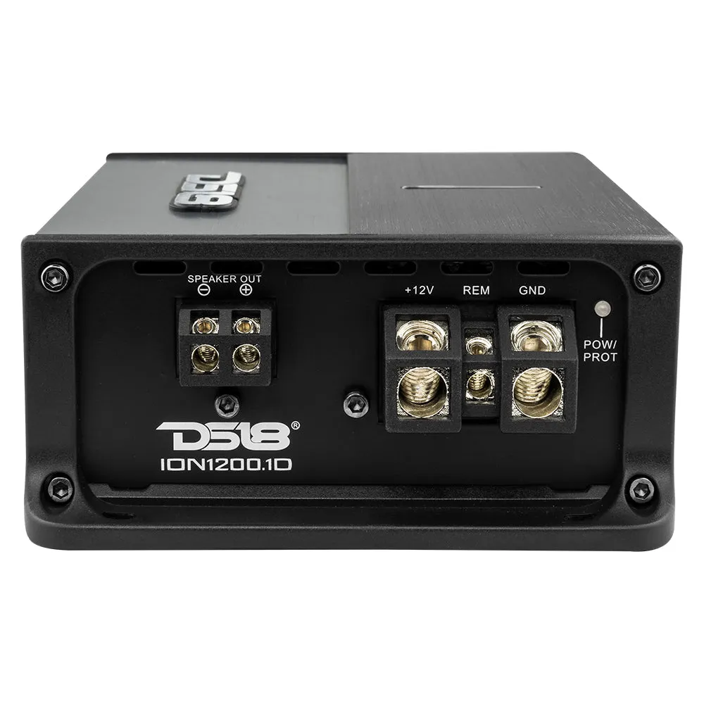 ION Compact Full Range 1 Channel Amplifier 1200 Watts RMS @ 1-Ohm product image