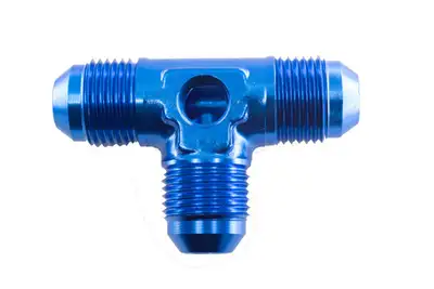 Redhorse Performance 06 an Male Flare Tee With 1/8 in Npt Portblue