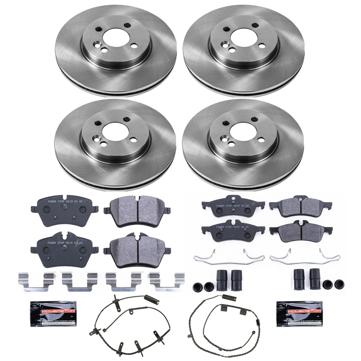 Track Day Spec Kit-Stage 2 Kit For Spec Racing Series/Advanced Track Day Enthusiasts: Rotors And Pads-For Use W/Race Tires product image