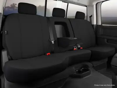 FIA FIA SP85-2 BLACK SP80 Series - Seat Protector Polyester Custom Fit Rear Seat Cover - Black