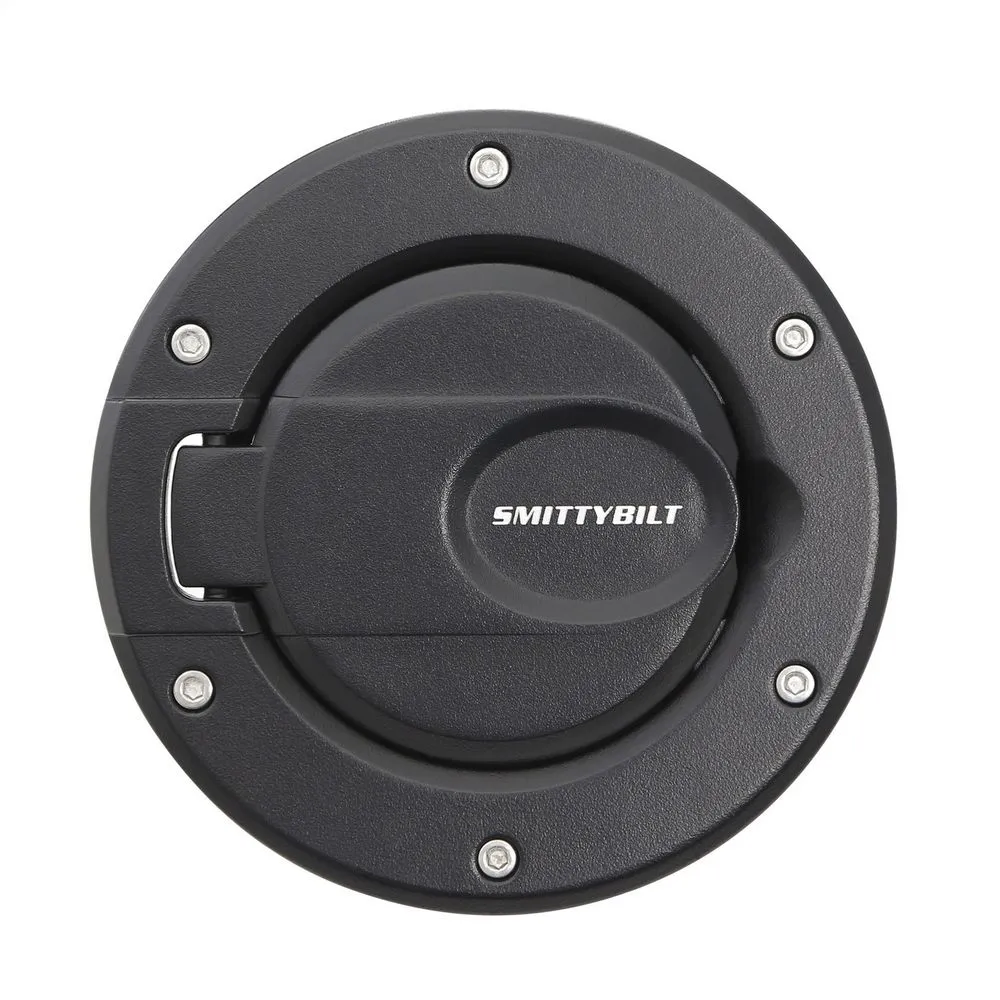 Smittybilt 0718 Wrangler JK 2 And 4 Door Billet Style Gas Cover