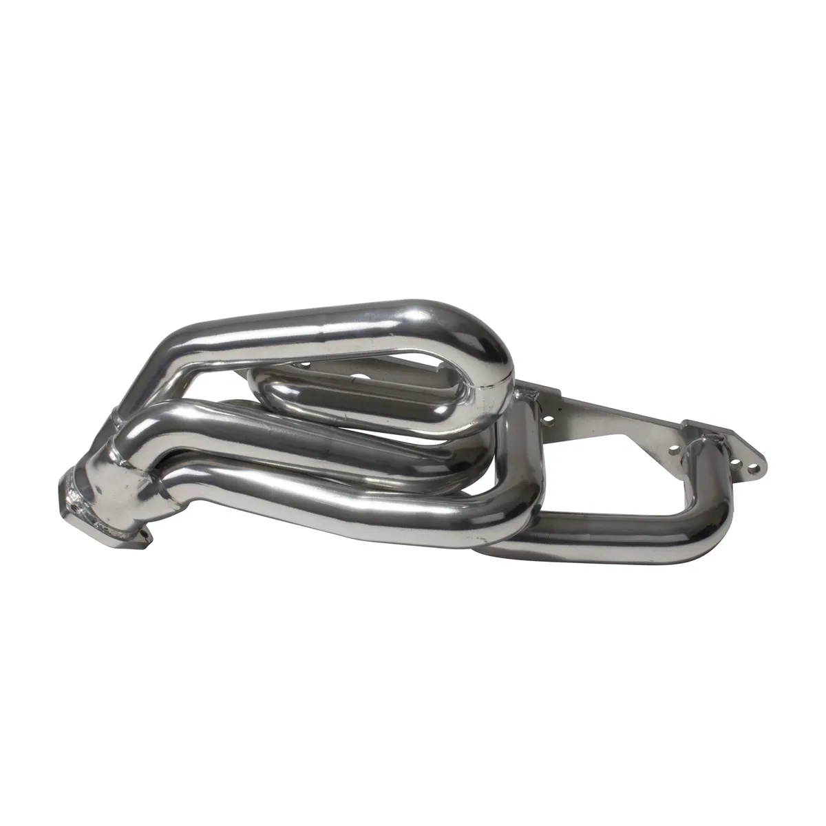 Chevrolet GM Truck SUV 5.0 5.7 1-5/8 Shorty Exhaust Headers Polished Silver Ceramic 96-99 product image