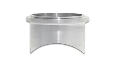 Vibrant Performance Blow Off Valve Weld Flange; 101.6MM OD; 59.5MM Flange OD; 3.3MM Apex Width; 3.3MM Thickness; 2MM Centering Ring Male Diameter Height; 47.7MM Port ID; Tial 50mm; Aluminum;
