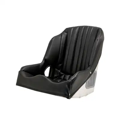Kirkey Kirkey Racing 55V Series Vintage Class Bucket Seat Cover - Black Vinyl