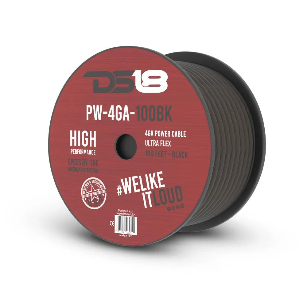 4-GA CCA Ground, Power Cable, 100 Feet product image