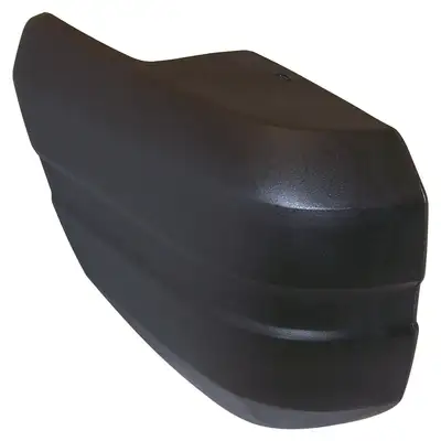 Crown Automotive Jeep Replacement 9196 Jeep Cherokee (Xj); 9192 Jeep Commanche (Mj) Front Bumper Cap; Black; RH
